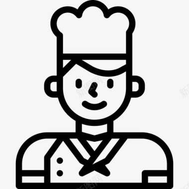 厨师93号食物直系图标图标