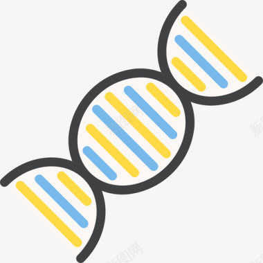 Dna健康护理7线性颜色图标图标