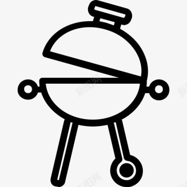 烧烤直排图标图标