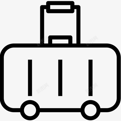 行李行李袋3直达图标svg_新图网 https://ixintu.com 直达 行李 行李袋3