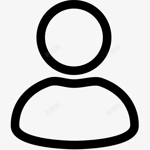 icon_user2svg_新图网 https://ixintu.com icon_user2