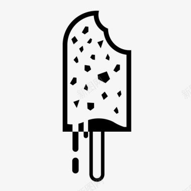 冰激凌吧甜点食物图标图标