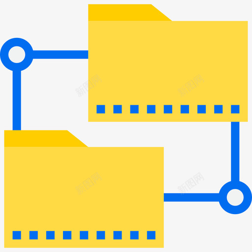 共享网络和数据库18平面图标svg_新图网 https://ixintu.com 共享 平面 网络和数据库18