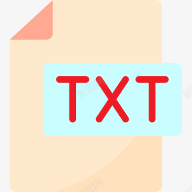 Txt文件10平面图标图标