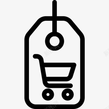 购物标签购物119直系图标图标