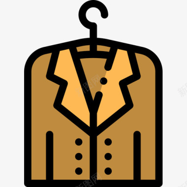 夹克缝纫31线颜色图标图标