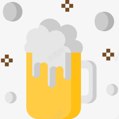 啤酒假期5淡啤酒图标图标