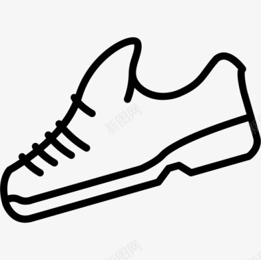 直线运动鞋图标图标