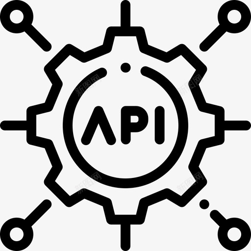 Apiweb开发18线性图标svg_新图网 https://ixintu.com Api web开发18 线性