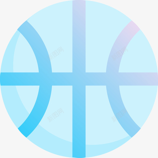 篮球运动39蓝色图标svg_新图网 https://ixintu.com 篮球 蓝色 运动39