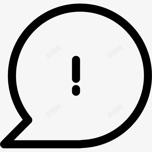 聊天聊天6直系图标svg_新图网 https://ixintu.com 直系 聊天 聊天6