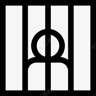 囚犯和平人权5直系图标图标