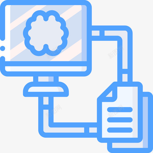 文件传输人工智能21蓝色图标svg_新图网 https://ixintu.com 人工智能21 文件传输 蓝色