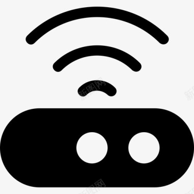 Wifi接口45固态图标图标
