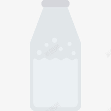 牛奶食物59无糖图标图标