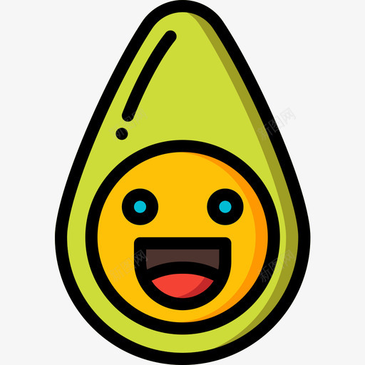 AvocadoMunchicons5线性颜色图标svg_新图网 https://ixintu.com Avocado Munchicons5 线性颜色