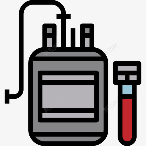 试管药物16线性颜色图标svg_新图网 https://ixintu.com 线性颜色 药物16 试管