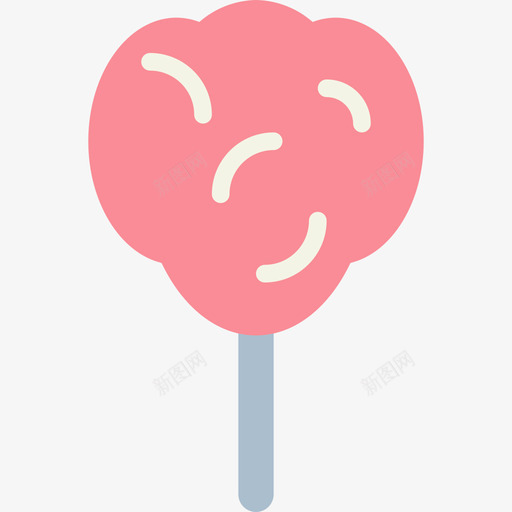 棉花糖糖果和糖果2扁平图标svg_新图网 https://ixintu.com 扁平 棉花糖 糖果和糖果2