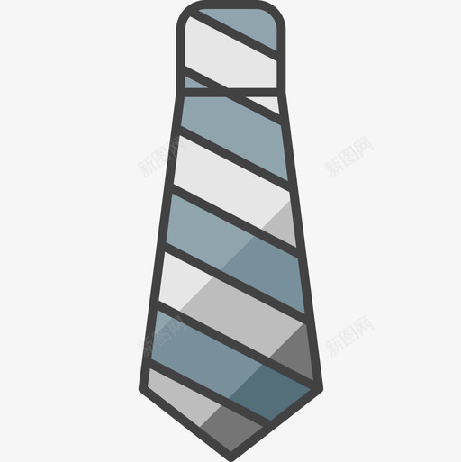 领带创业2线条颜色图标svg_新图网 https://ixintu.com 创业2 线条颜色 领带