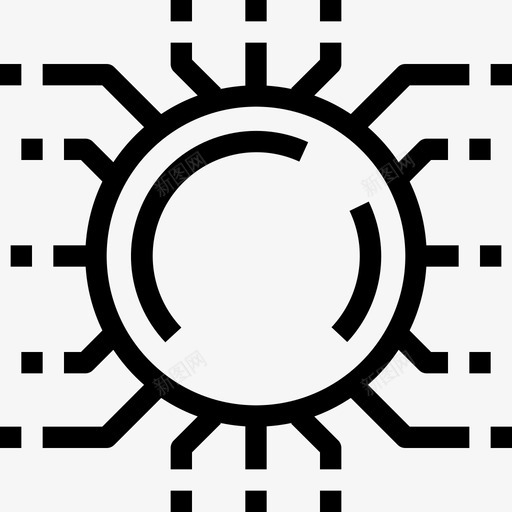 数字货币区块链加密货币技术图标svg_新图网 https://ixintu.com 加密货币 技术 数字货币区块链