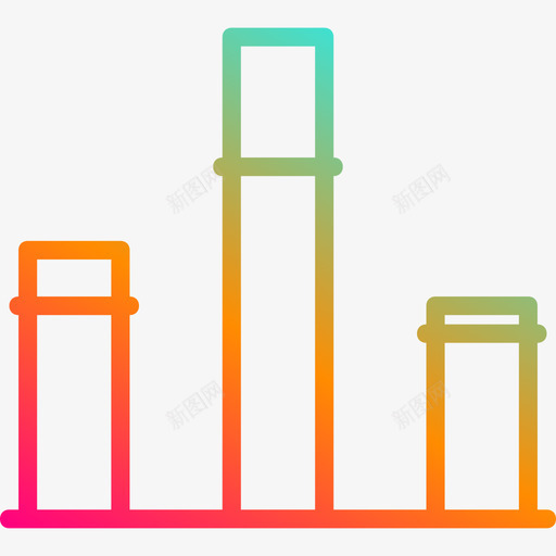 图形栏图表和图表13线性梯度图标svg_新图网 https://ixintu.com 图形栏 图表和图表13 线性梯度