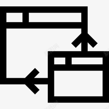 插入响应式25线性图标图标