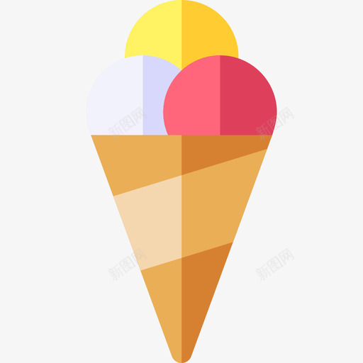 冰淇淋水上乐园公寓图标svg_新图网 https://ixintu.com 公寓 冰淇淋 水上乐园