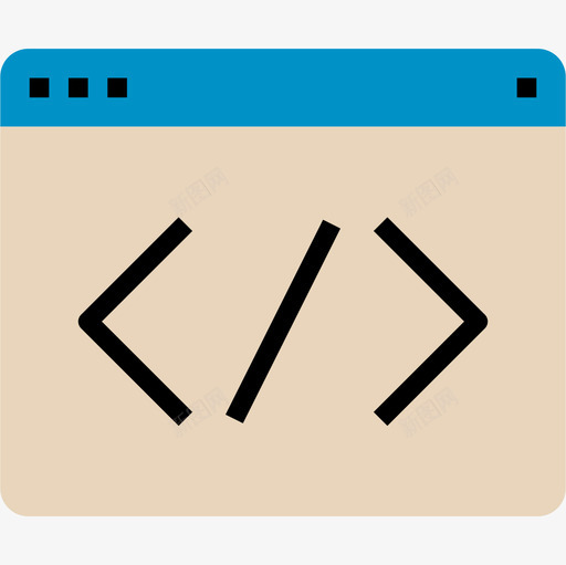 编码搜索引擎优化网页3平面图标svg_新图网 https://ixintu.com 平面 搜索引擎优化网页3 编码