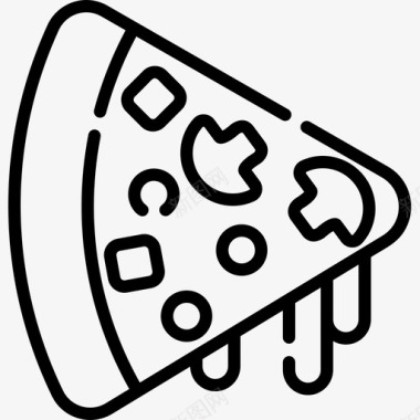 披萨送餐2直系图标图标