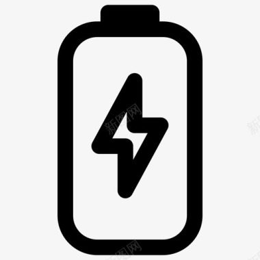 电池accu电力图标图标
