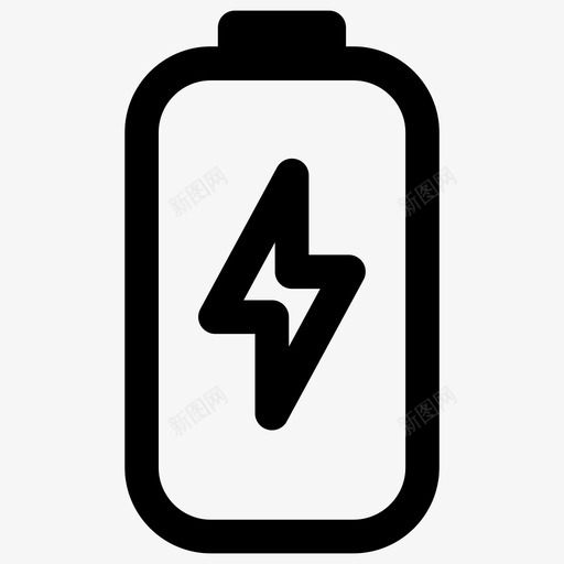 电池accu电力图标svg_新图网 https://ixintu.com accu 电力 电池 绿色能源 能源