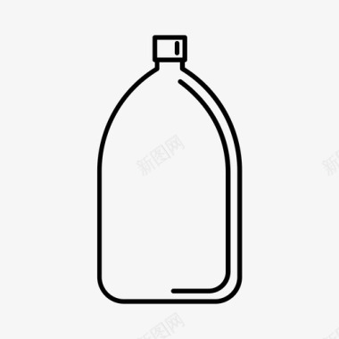 瓶子饮料玻璃图标图标