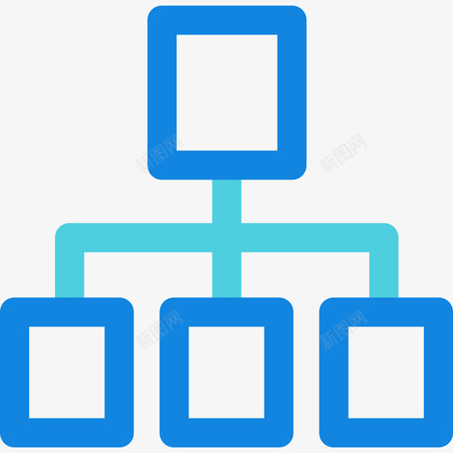 算法技术27线性蓝色图标svg_新图网 https://ixintu.com 技术27 算法 线性蓝色