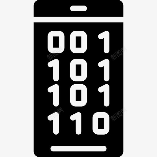 智能手机数据安全12填充图标svg_新图网 https://ixintu.com 填充 数据安全12 智能手机