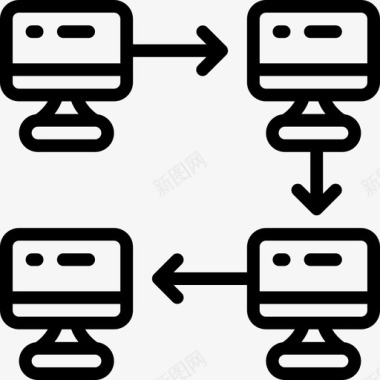 网络任务5线性图标图标