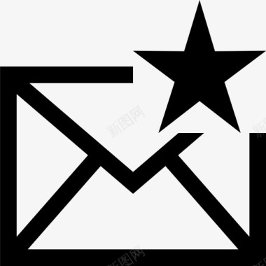 星号收藏夹邮件星级收藏夹邮件书签图标图标