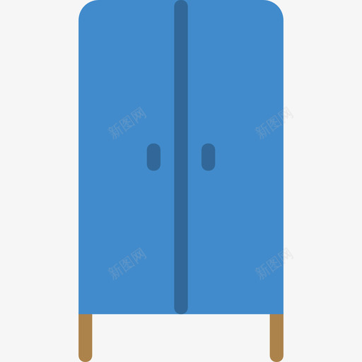 衣柜家具和家居用品16个平的图标svg_新图网 https://ixintu.com 家具和家居用品16个 平的 衣柜