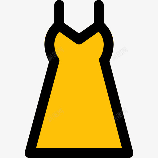 服装衣服和饰品线颜色图标svg_新图网 https://ixintu.com 服装 线颜色 衣服和饰品