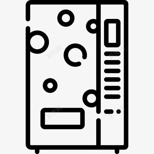 自动售货机自动售货机3直线式图标svg_新图网 https://ixintu.com 直线式 自动售货机 自动售货机3