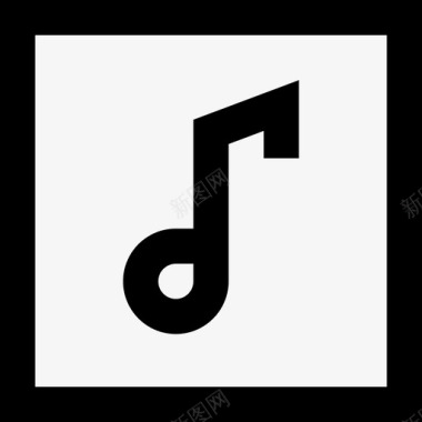 音乐应用程序娱乐45线性图标图标