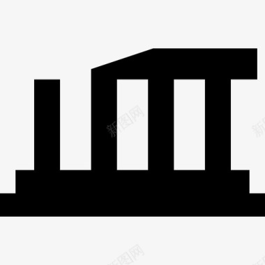阿波罗神庙纪念碑16座满座图标图标
