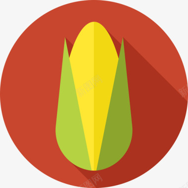 玉米巴巴多斯玉米扁豆图标图标