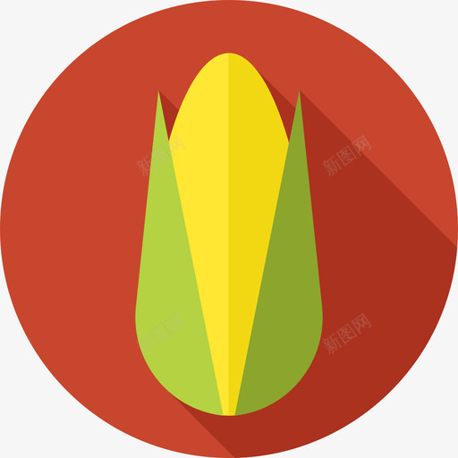 玉米巴巴多斯玉米扁豆图标svg_新图网 https://ixintu.com 巴巴多斯玉米 扁豆 玉米