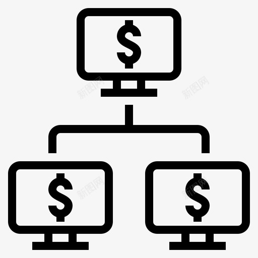 商务计算机金融图标svg_新图网 https://ixintu.com 商务 商务2 管理 网络 营销 计算机 金融