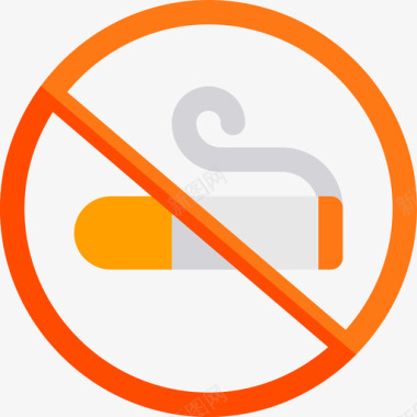 禁止吸烟酒店服务30公寓图标图标