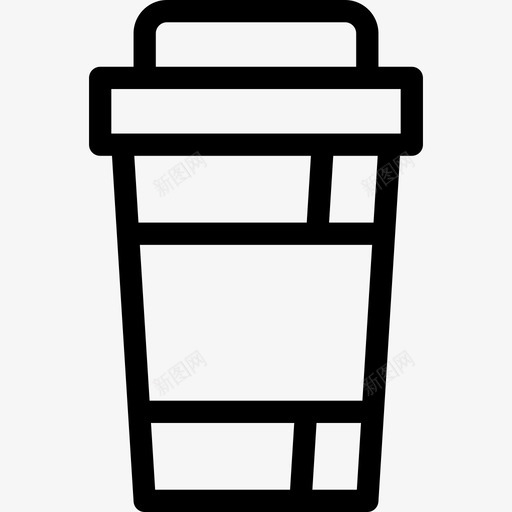 咖啡杯咖啡和茶2线性图标svg_新图网 https://ixintu.com 咖啡和茶2 咖啡杯 线性