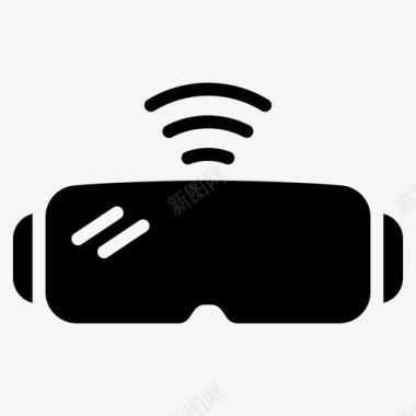 Vr眼镜物联网44填充图标图标