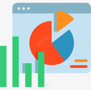 Statistics电子商务70扁平图标图标