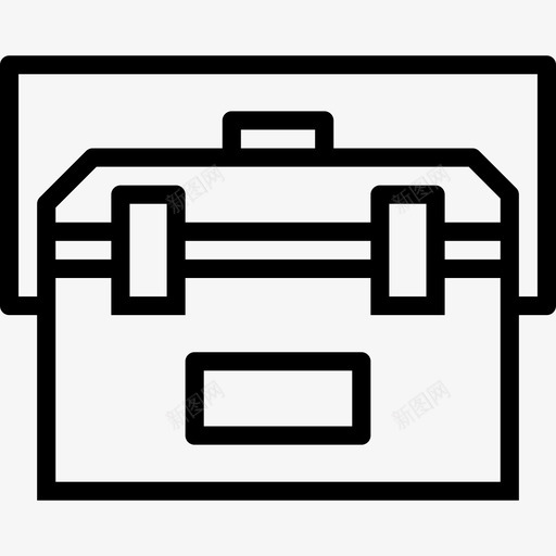 工具箱结构70线性图标svg_新图网 https://ixintu.com 工具箱 线性 结构70