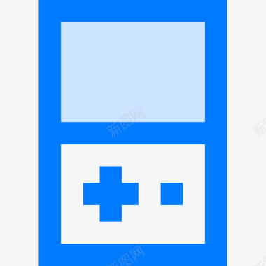 Gameboy娱乐46蓝色图标图标